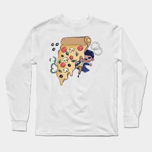 Pizza  Hug Long Sleeve T-Shirt